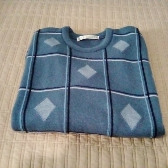 Lyle & Scott New Wool Sweater Lt Blue - Picture 4 of 4